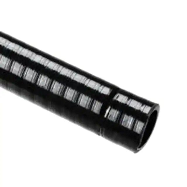 黑色聚氯乙烯(PVC)缠绕式，带波纹层实心管 1.390