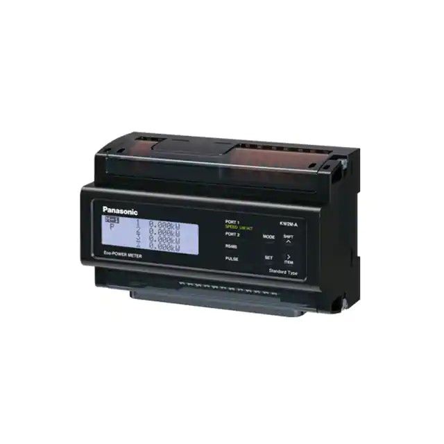能量监测器(功率计) LCD-黑色字符显示 DIN 轨道 AKW263100A图片