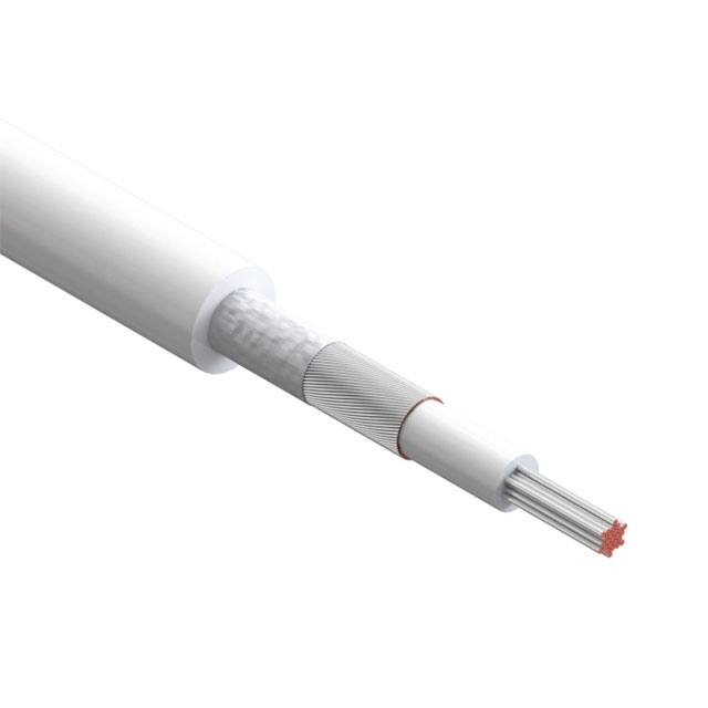 16 AWG 电子线，屏蔽电线 26/30 白色 300V 1000.0'(304.8m) 30-00556图片