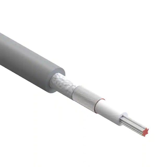16 AWG 电子线，屏蔽电线 26/30 灰色 300V 1000.0'(304.8m) 30-00557图片