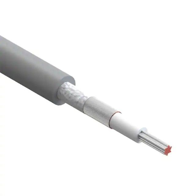 18AWG 电子线，屏蔽电线 41/34 灰色 300V 1000.0'(304.8m) 30-00560图片