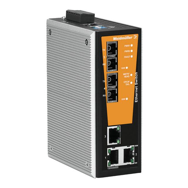 网络交换机-托管型 5 个端口 IP30 1504330000图片