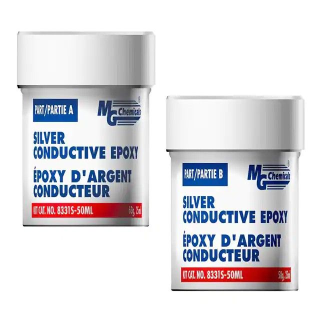 SILVER CONDUCTIVE EPOXY, 4 HR PO 8331S-50ML图片