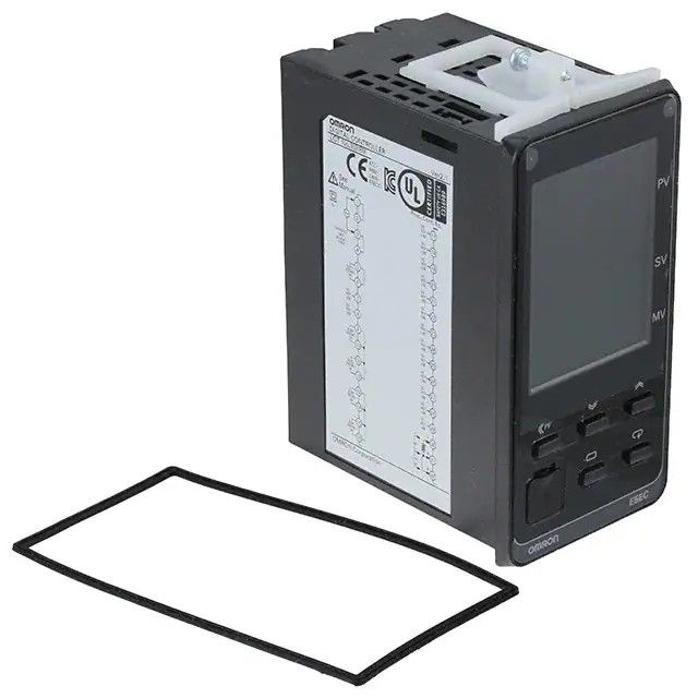 过程，温度控制器(RTD，型 B，E，J，K，L，N，PLII，R，S，T，U，W) 100 ~ 240VAC 面板安装 E5EC-RX4ABM-000图片