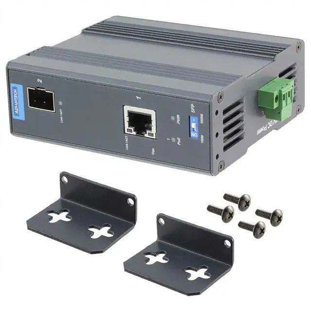 1-PORT GBE WITH POE+ 60W TO SFP EKI-2741FHPI-AE图片
