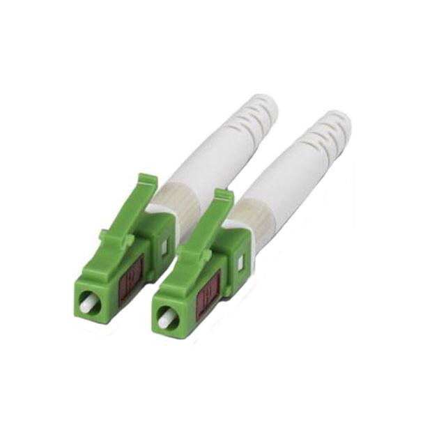 光纤连接器插头连接器 LC 双工 125µm 绿色 1412479图片
