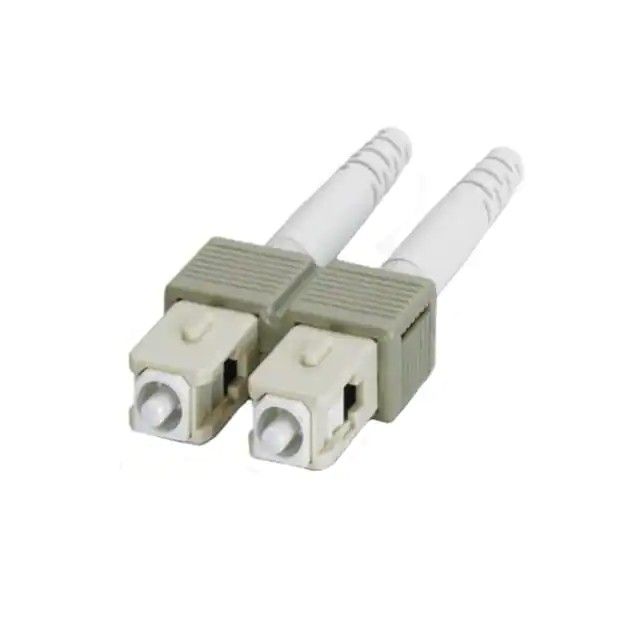 光纤连接器插头连接器 SC 双工 125µm 米色 1411302图片