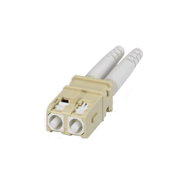 光纤连接器插头连接器 SCRJ 双工 125µm 米色 1411300图片