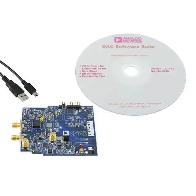 AD9164 16 位 12G 采样率数模转换器 (DAC) 评估板 AD9164-FMC-EBZ图片