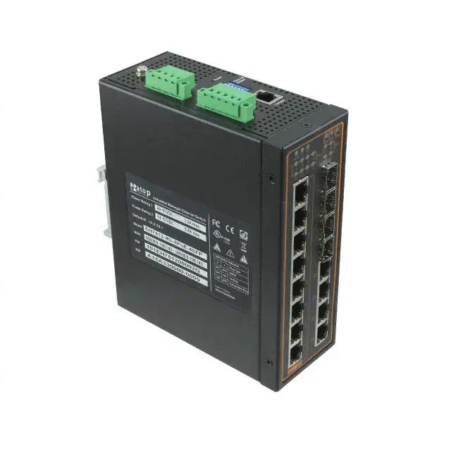 网络交换机-托管型 16 个端口 IP30 EH7512-4G-8POE-4SFP图片