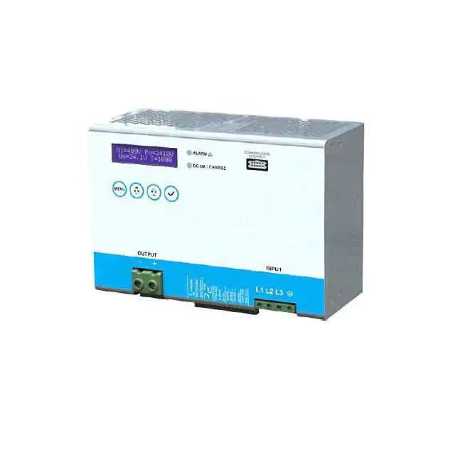封闭式 AC DC 转换器 1 输出 24V 100A 340 ~ 550 VAC(3 相)输入 LDT2400-24图片