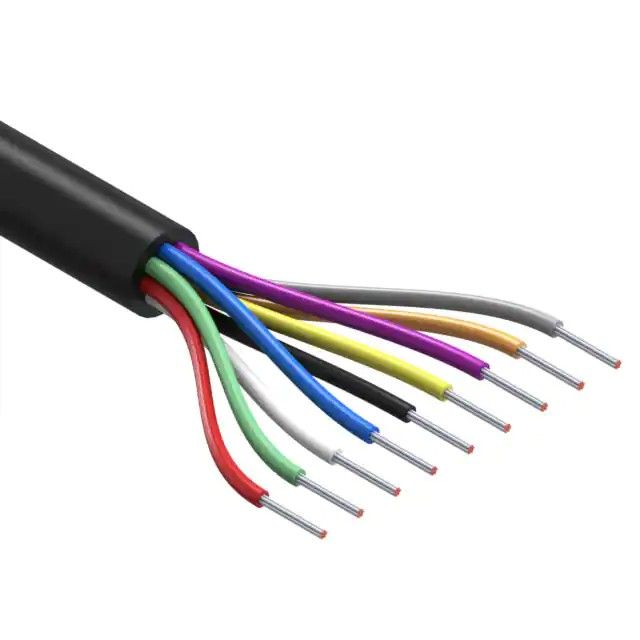 9 芯多芯线缆黑色 24 AWG 502.0'(153.0m) 30-00525图片