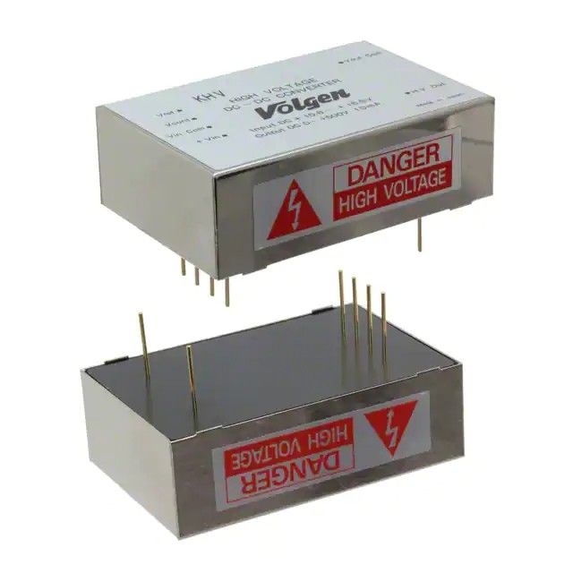 高电压-非隔离模块直流转换器输出-2000V-2.5mA 10.8V-16.5V 输入 KHV12-2.0K2500N图片