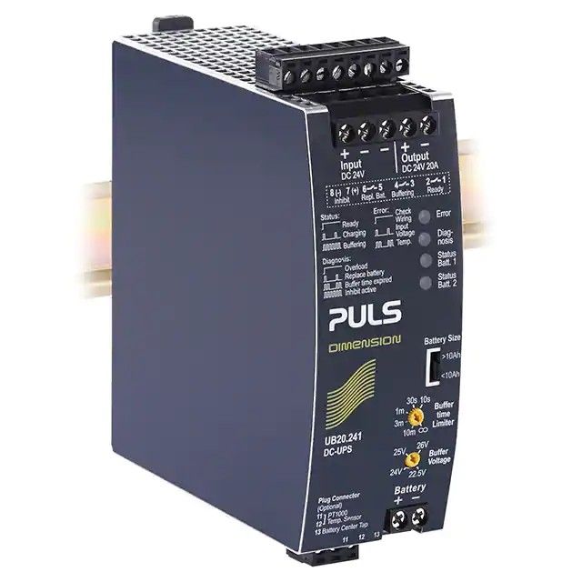 DIN RAIL UPS CONT 24V 3.9-150AH UB20.241图片
