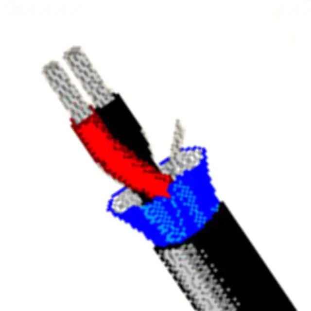 2(1 对双绞线)芯多芯线缆黑色 22 AWG 箔 1000.0'(304.8m) 1266A 0101000图片