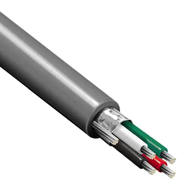 4 芯多芯线缆铬 18AWG 箔 500.0'(152.4m) 9418 060U500图片