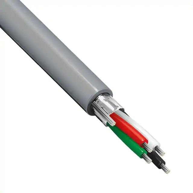 4 芯多芯线缆铬 24 AWG 箔 500.0'(152.4m) 9534 060500图片