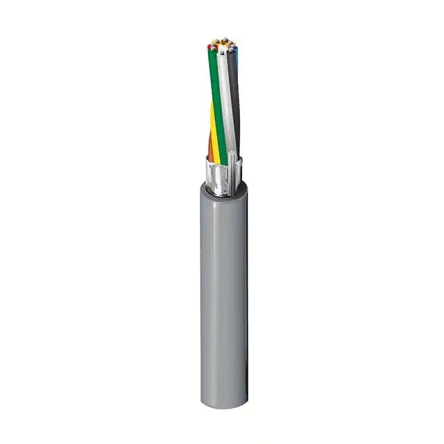 8 芯多芯线缆铬 24 AWG 箔 500.0'(152.4m) 9538 060500图片