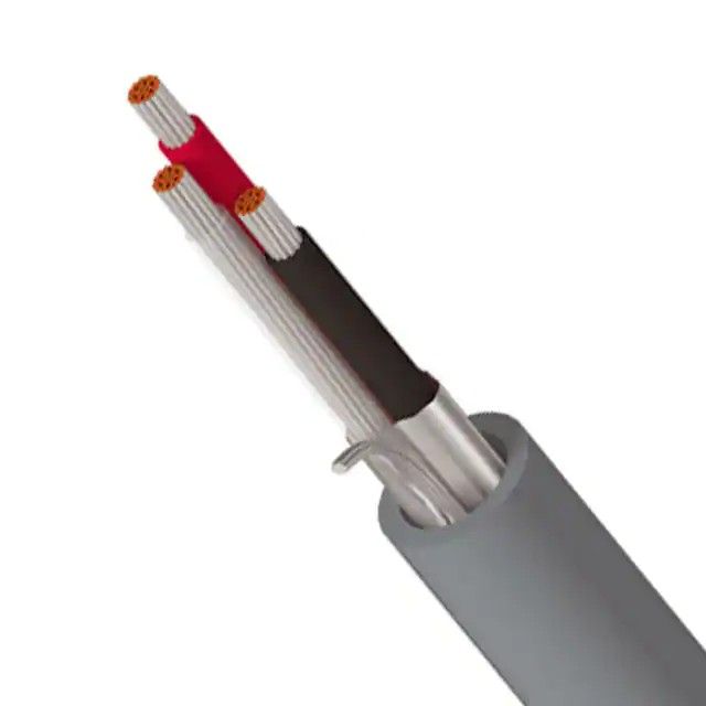 3 芯多芯线缆铬 18AWG 箔 500.0'(152.4m) 8770 060U500图片