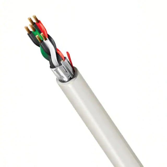 6(3 对)芯多线对线缆灰色 22 AWG 箔 1000.0'(304.8m) 5542FE 0081000图片