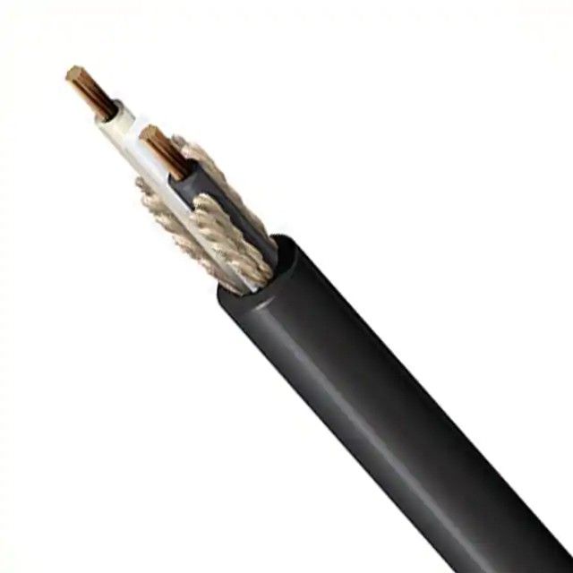 2 芯多芯线缆黑色 18AWG-250.0'(76.2m) 19140 010250图片