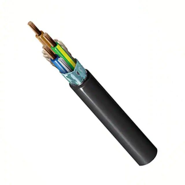 3 芯多芯线缆黑色 16 AWG-250.0'(76.2m) 19510 B59250图片