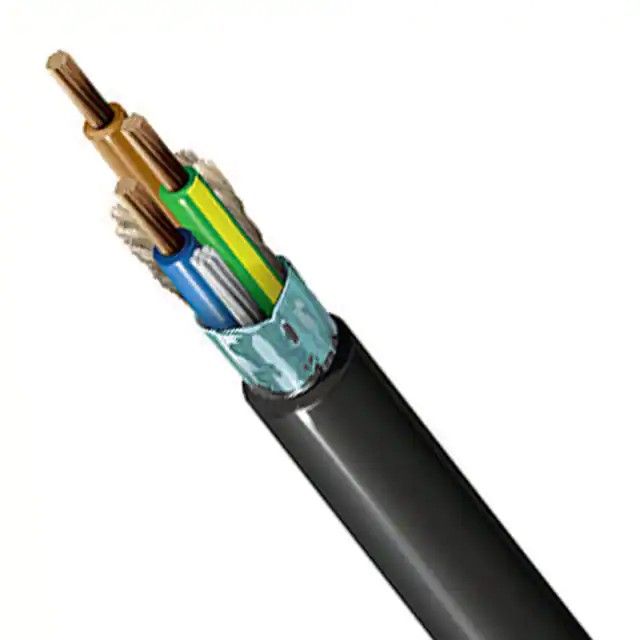 3 芯多芯线缆黑色 14 AWG-250.0'(76.2m) 19511 B59250图片