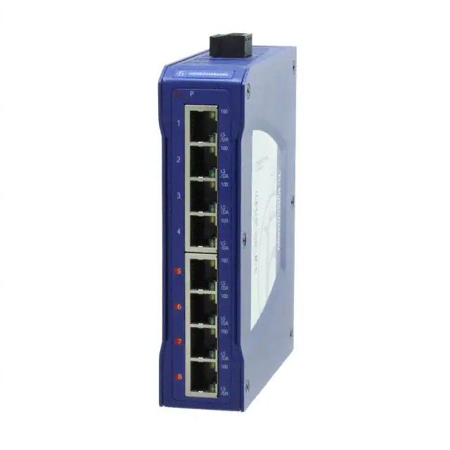 网络交换机-非托管型 8 个端口 IP30 SPIDER II 8TX POE图片