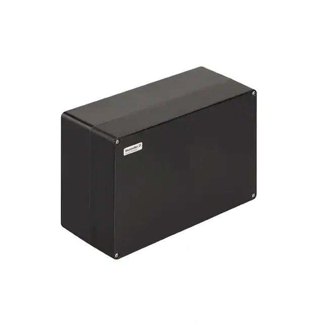 BOX FIBERGLASS BLK 9.84