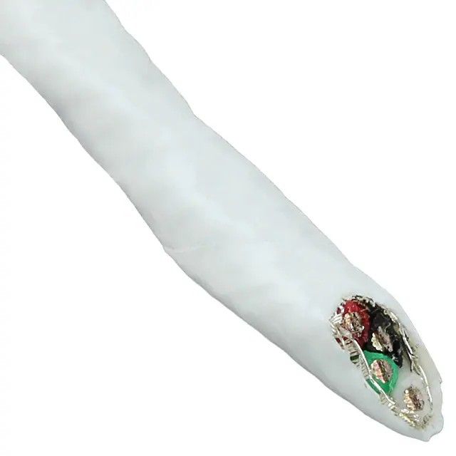 4 芯多芯线缆白色 22 AWG 编织线 100.0'(30.5m) 9968 009100图片