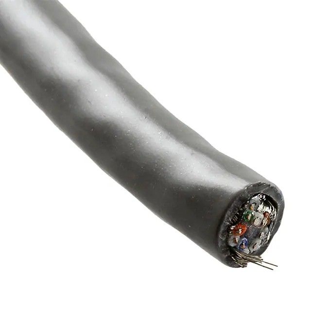 10 (5 对)芯多线对线缆铬 24 AWG 箔，编织线 100.0'(30.5m) 8335 060100图片