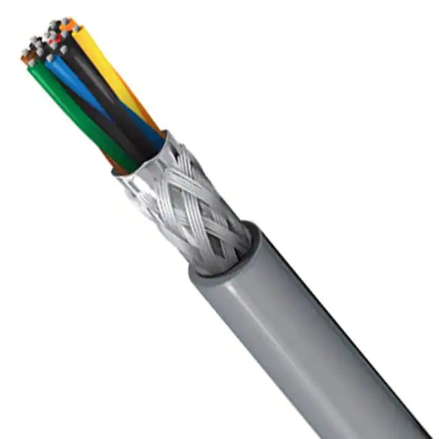 14(7 对)芯多线对线缆铬 24 AWG 箔，编织线 1000.0'(304.8m) 8337 0601000图片