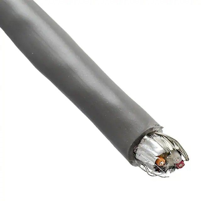 8 芯多芯线缆铬 24 AWG 箔，编织线 100.0'(30.5m) 9613 060100图片