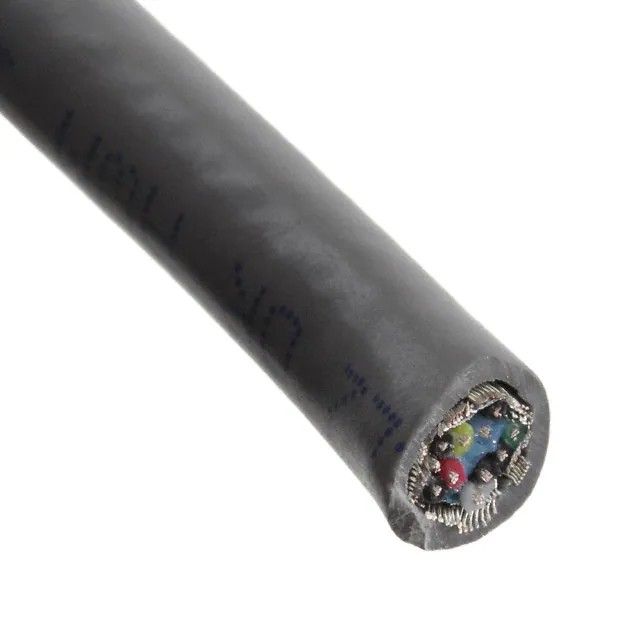 10 (5 对)芯多线对线缆铬 28AWG 箔，编织线 100.0'(30.5m) 9807 060100图片