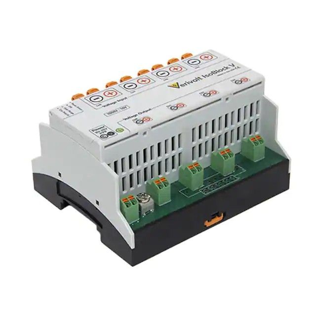 电压变送器 ±500V 输入 ±10V 输出 9 ~ 28VDC DIN 轨道 ISOBLOCK V-4C (500V 10V0.1%)图片