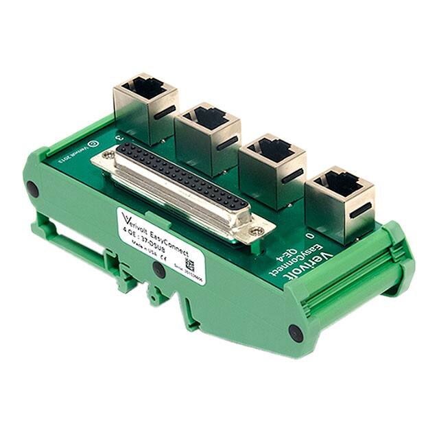 SPLITTER RJ45 TO DSUB COMBINE SPLITCONNECT 4 QE TO 37 POS F D-SUB图片