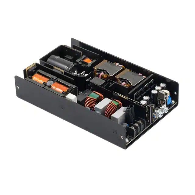 开放框架，保形涂层 AC DC 转换器 1 输出 24V 25A 85 ~ 264 VAC 输入 MEU-600C24T AAA图片