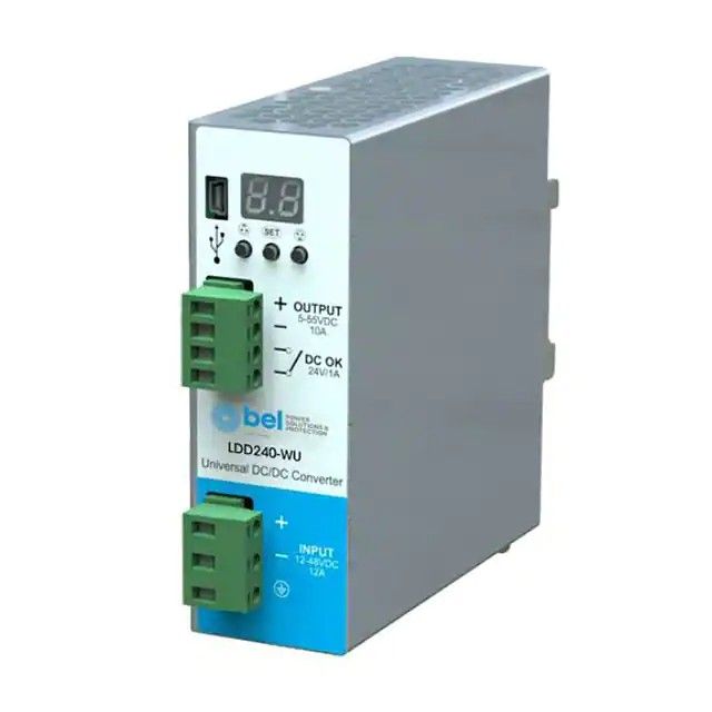 封闭式直流转换器 1 输出 5 ~ 55V 10A 55V 输入 LDD240-WU图片