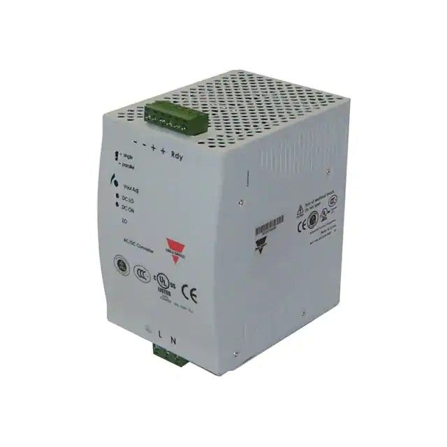 封闭式 AC DC 转换器 1 输出 24V 10A 90 ~ 132 VAC，180 ~ 264 VAC，210 ~ 375 VDC 输入 SPD242401图片