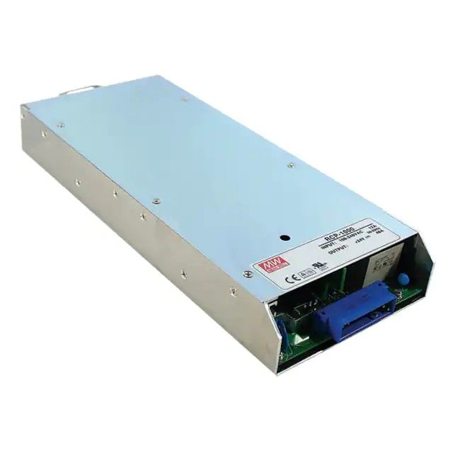 封闭式 AC DC 转换器 1 输出 12V 60A 90 ~ 264 VAC，127 ~ 370 VDC 输入 RCP-1000-12图片