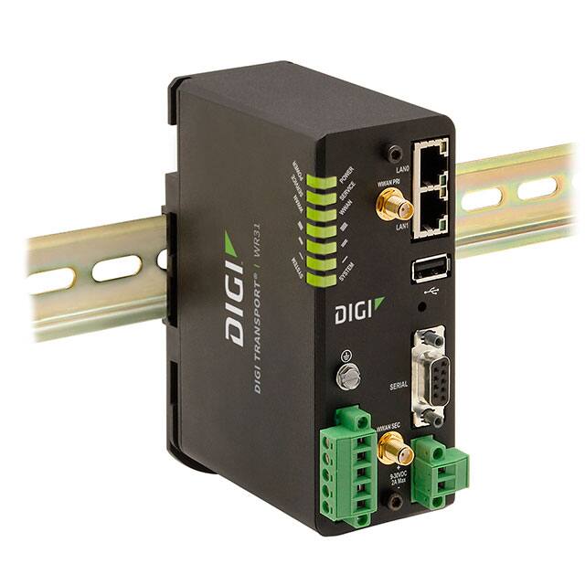 4G EDGE，HSPA，LTE 路由器 RJ-45，RS-232，RS-422/485，USB WR31-M72A-DE1-TB图片