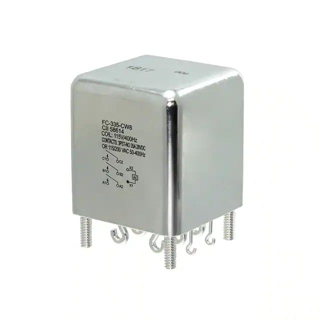 通用继电器 3PST-NO(DM)(3 Form X) 115VAC 线圈底座安装 FC-335-CW8图片