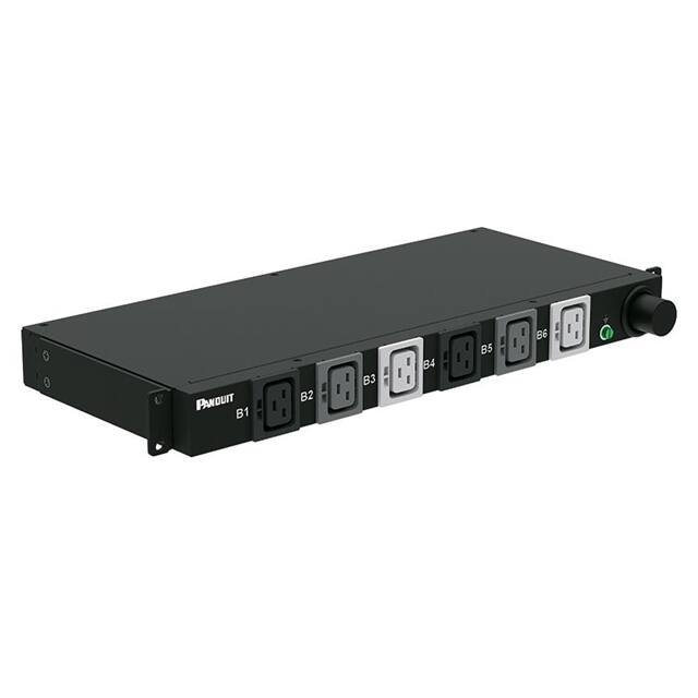 BASIC PDU, 50AMP, (6)C19, HUBBEL P06B02M图片