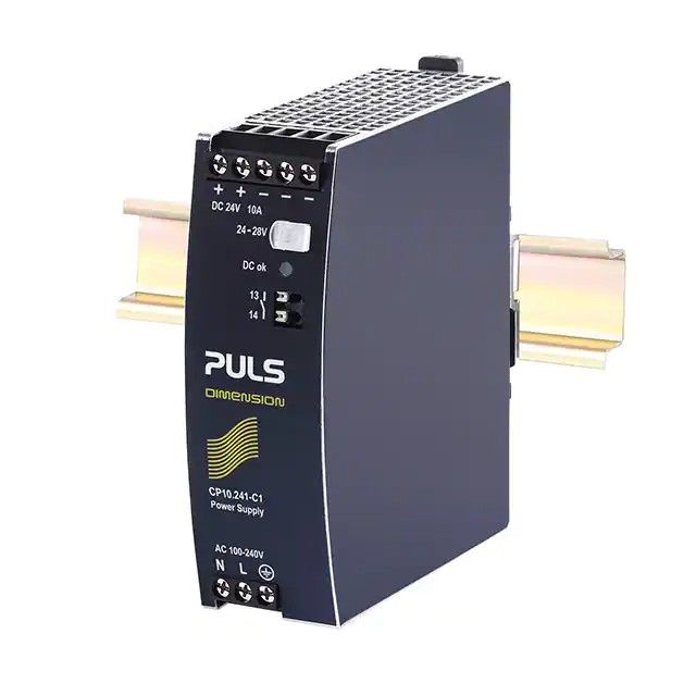封闭式 AC DC 转换器 1 输出 24V 10A 85 ~ 264 VAC，110 ~ 150 VDC 输入 CP10.241-C1图片