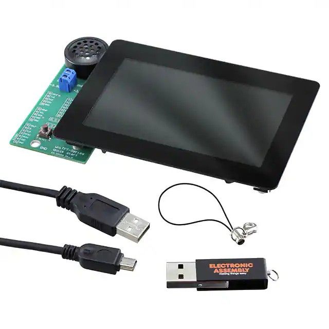 EA uniTFT050 LCD 触摸屏显示评估板 EA QUICKUNITFT050C图片