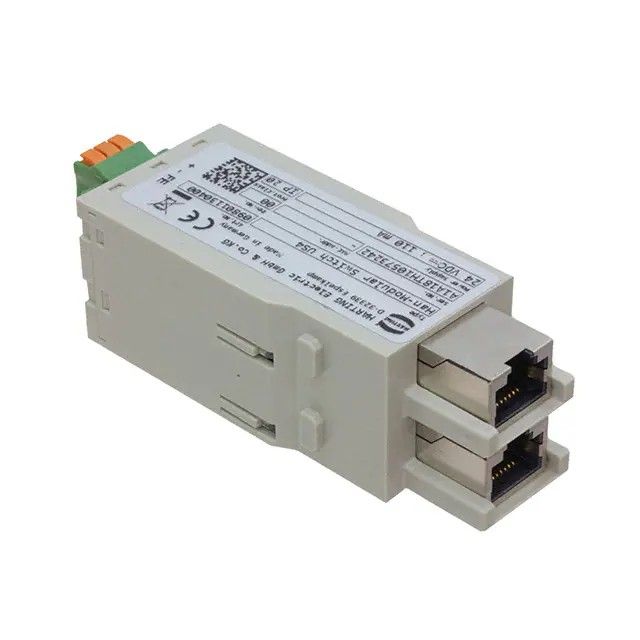 母头模块，带电源触头的 RJ45 灰色 8p8c+3 电源位置 09801130400图片