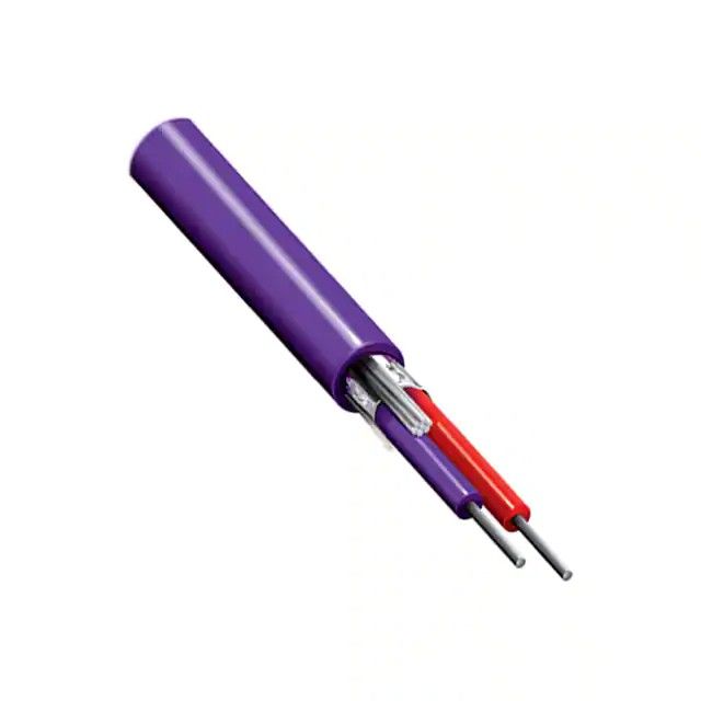 2(1 对)芯多芯线缆紫色 16 AWG 箔 1000.0'(304.8m) 1101A 0071000图片