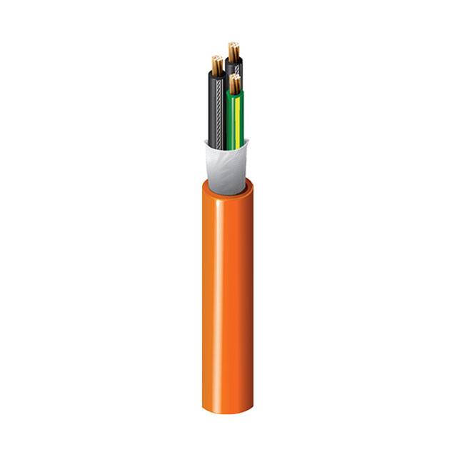 3 芯多芯线缆橙色 20AWG 250.0'(76.2m) 7101W 003250图片
