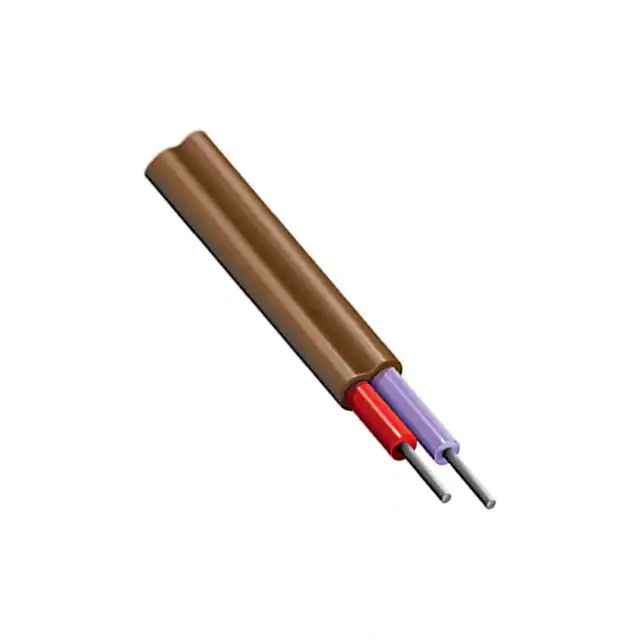 2(1 对)芯多芯线缆棕色 20AWG 500.0'(152.4m) 83915 001500图片