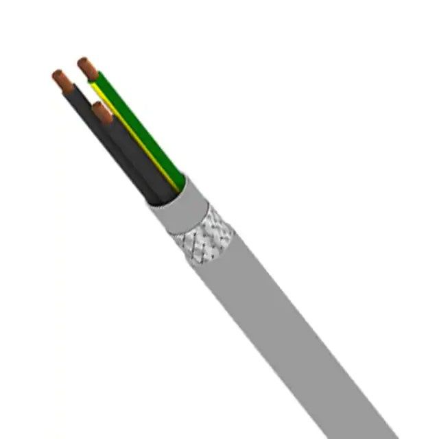 3 芯多芯线缆灰色 14 AWG 编织线 1000.0'(304.8m) 73403WS 0081000图片